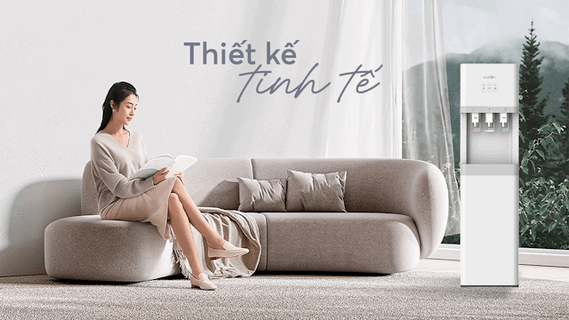 Cây nước nóng lạnh Karofi HCV208 thiết kế tinh tế